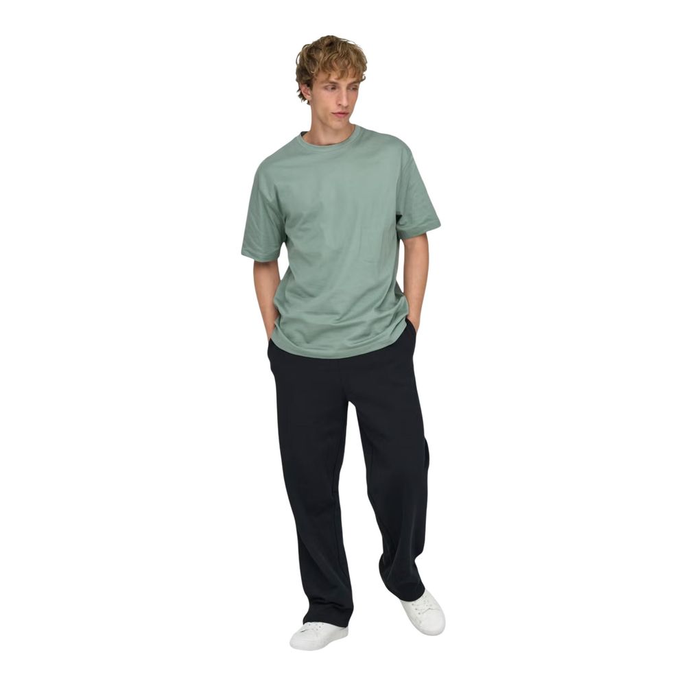 Only & Sons Zweifarbiges Bio-Baumwoll-T-Shirt