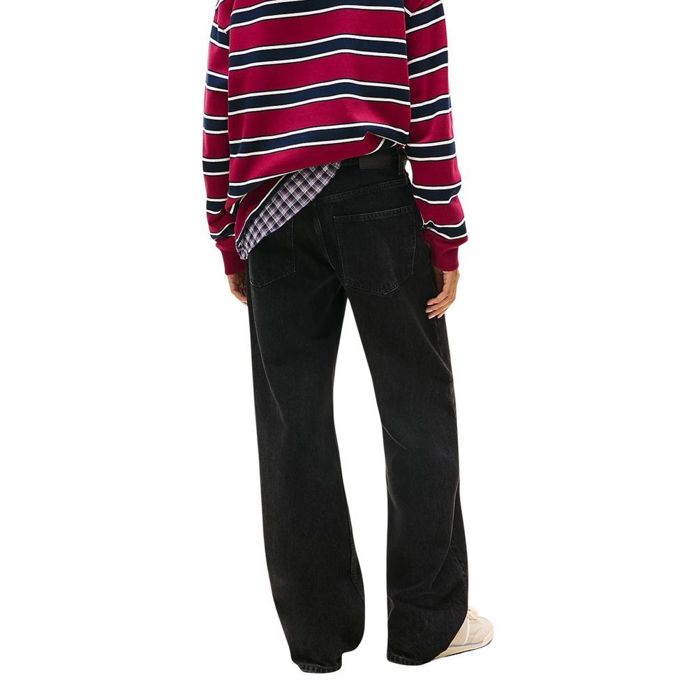 Tommy Hilfiger Jeans Schwarze Bootcut-Jeans aus recycelter Baumwolle