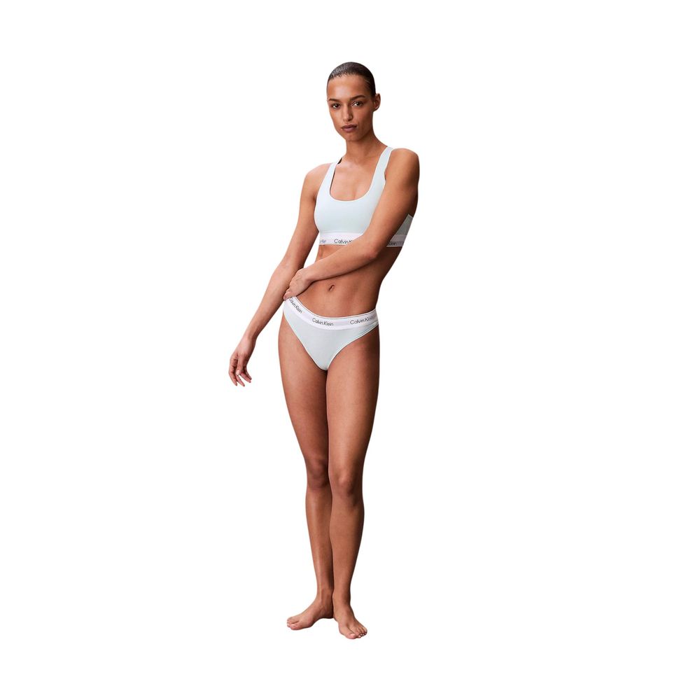 Calvin Klein Underwear Grüne Baumwoll-Panty