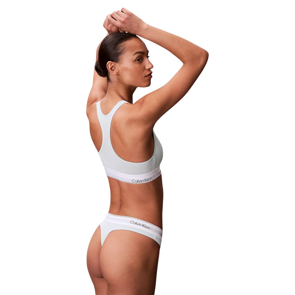 Calvin Klein Underwear Grüne Baumwoll-Panty