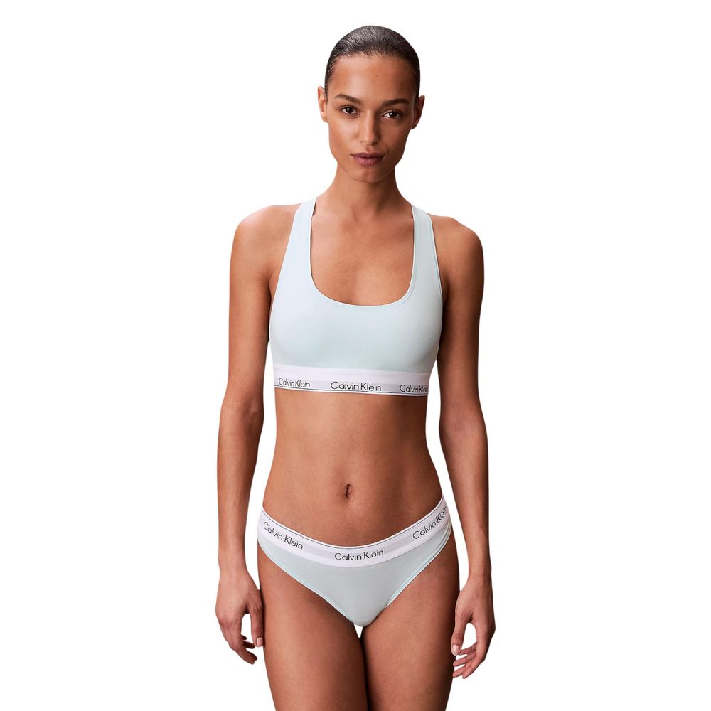 Calvin Klein Underwear Grüne Baumwoll-Panty