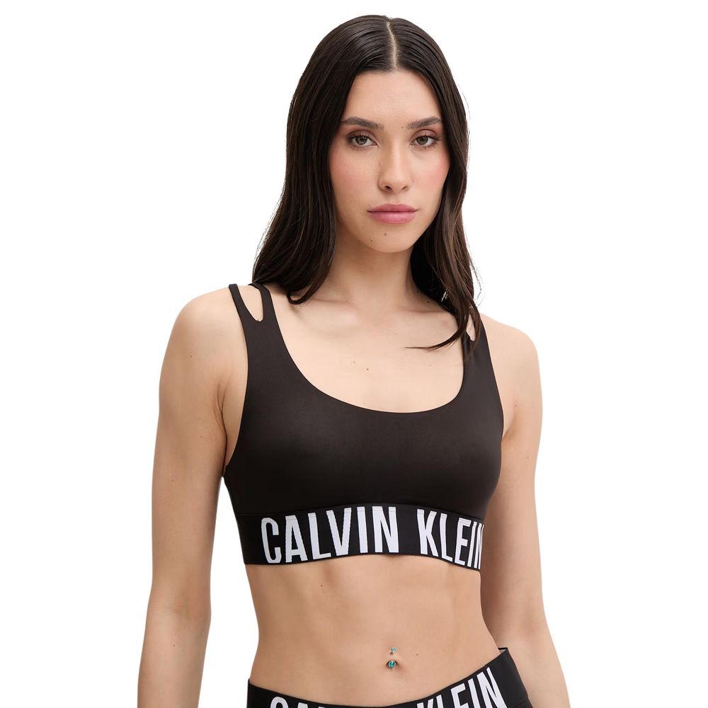 Calvin Klein Underwear Schwarzer BH aus recyceltem Polyester