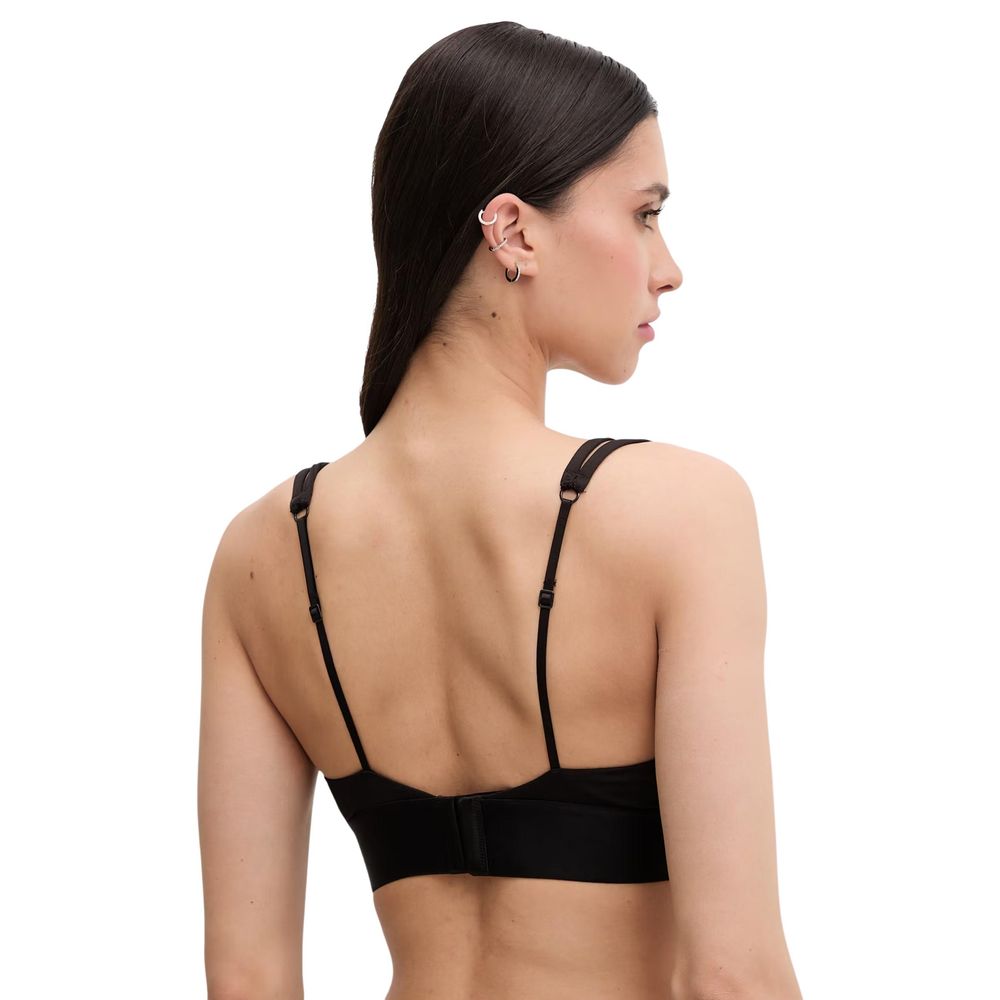 Calvin Klein Underwear Schwarzer BH aus recyceltem Polyester