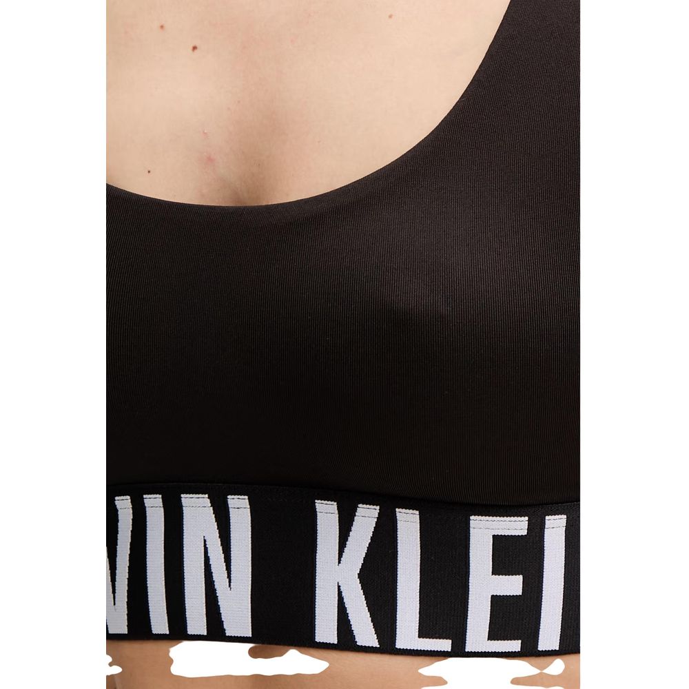 Calvin Klein Underwear Schwarzer BH aus recyceltem Polyester