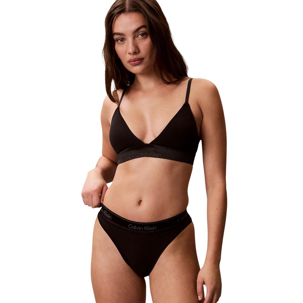 Calvin Klein Underwear Schwarzer Baumwoll-BH