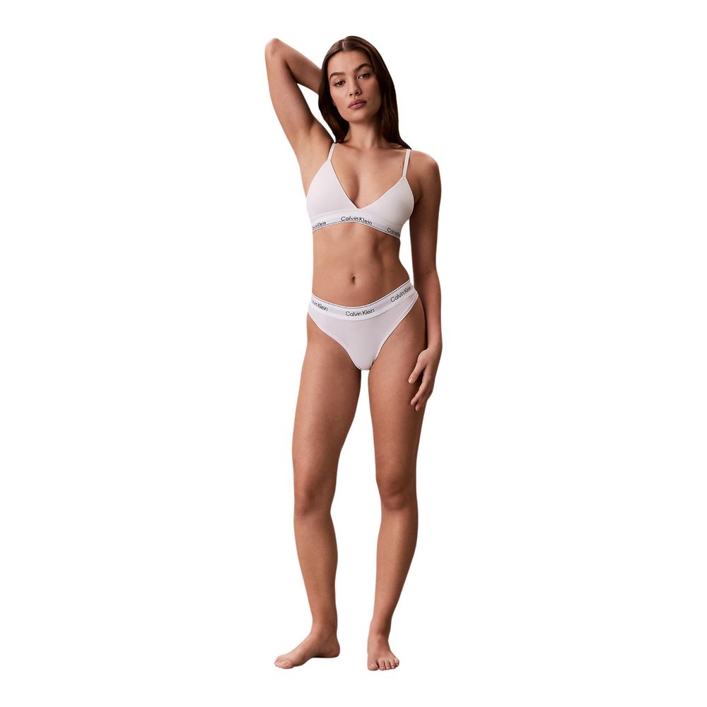 Calvin Klein Underwear Weiße Baumwoll-Panty