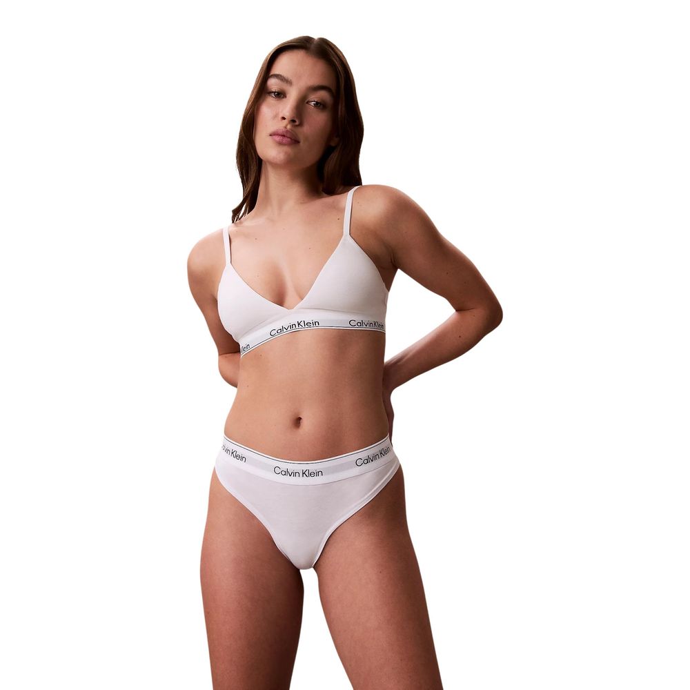 Calvin Klein Underwear Weiße Baumwoll-Panty