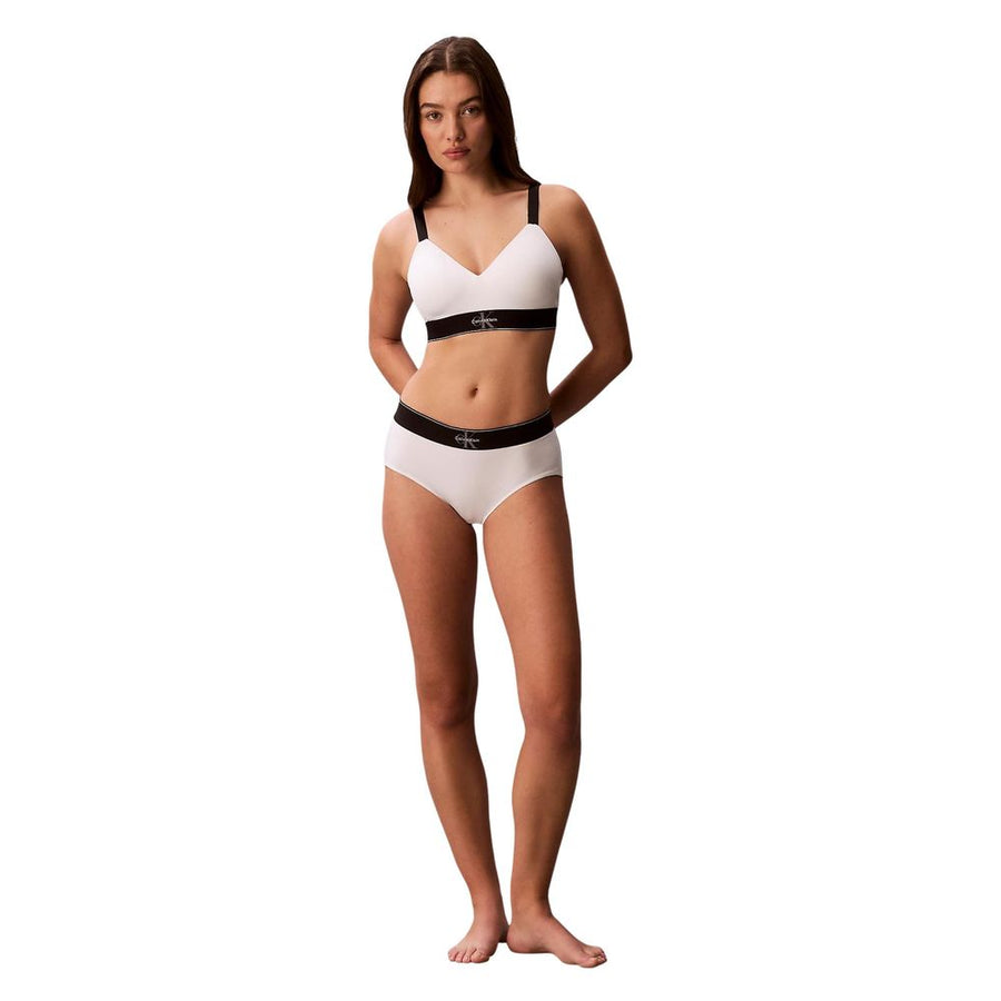 Calvin Klein Underwear Recycled Polyester White Bra