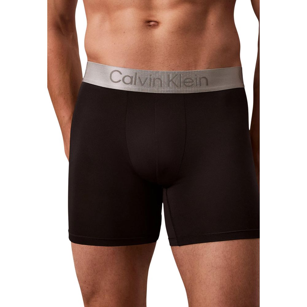 Calvin Klein Underwear Black and White Boxer Shorts in Recycled Polyester