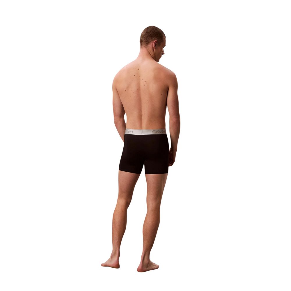 Calvin Klein Underwear Black and White Boxer Shorts in Recycled Polyester