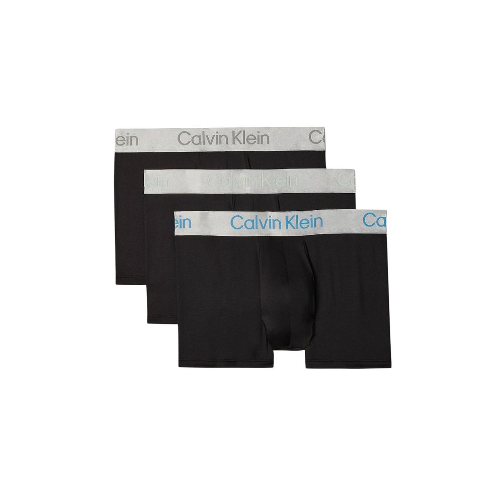 Calvin Klein Underwear Recycled Polyester Boxer Briefs in Black and White