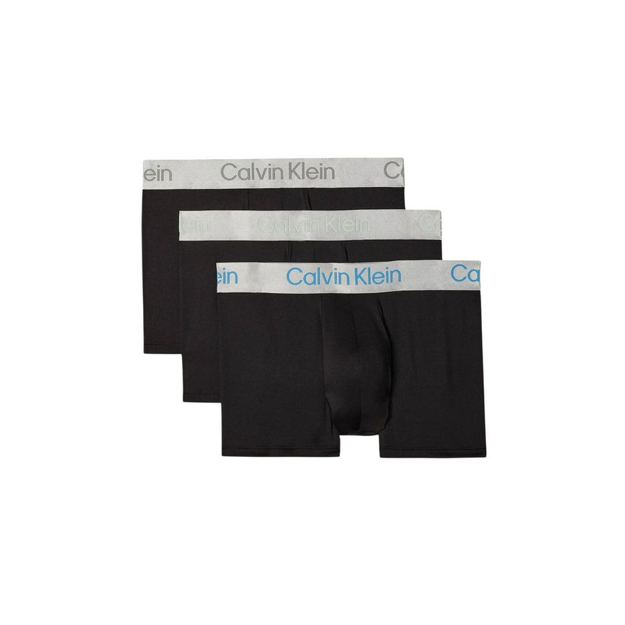 Calvin Klein Underwear Recycled Polyester Boxer Briefs in Black and White