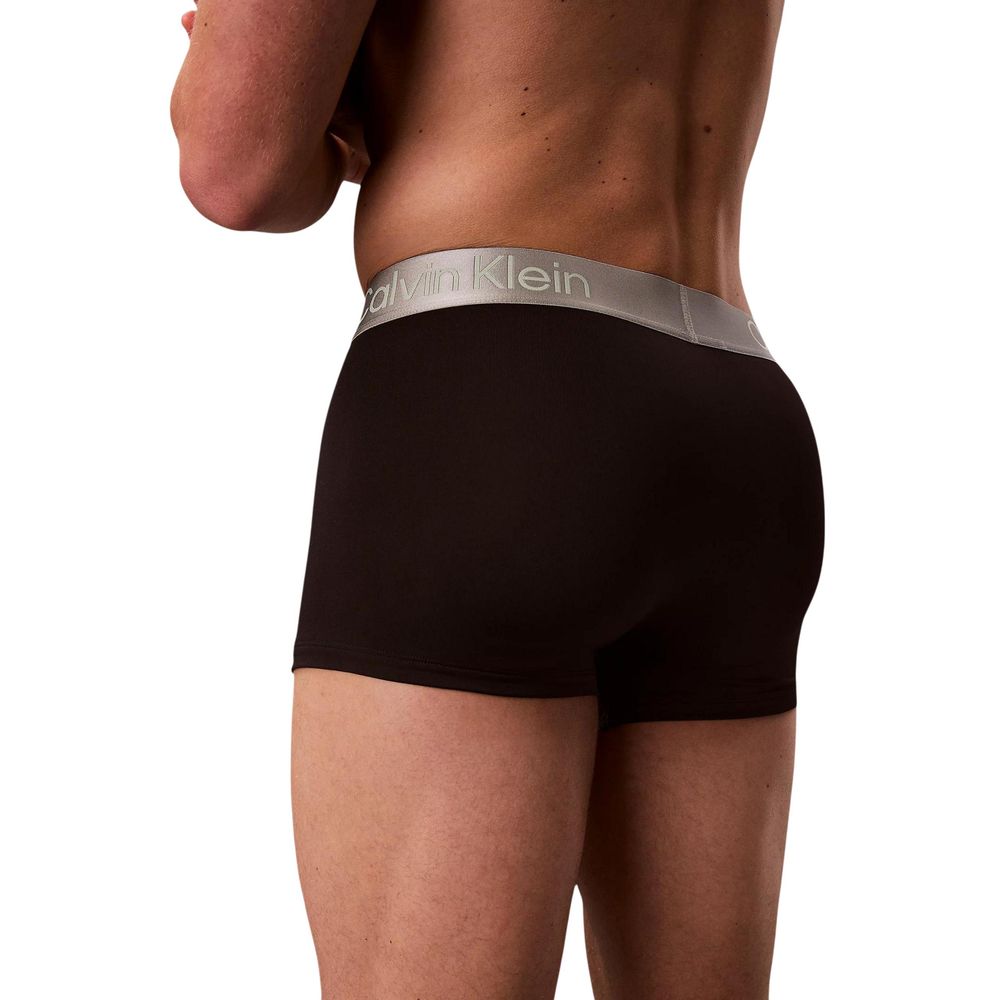 Calvin Klein Underwear Recycled Polyester Boxer Briefs in Black and White