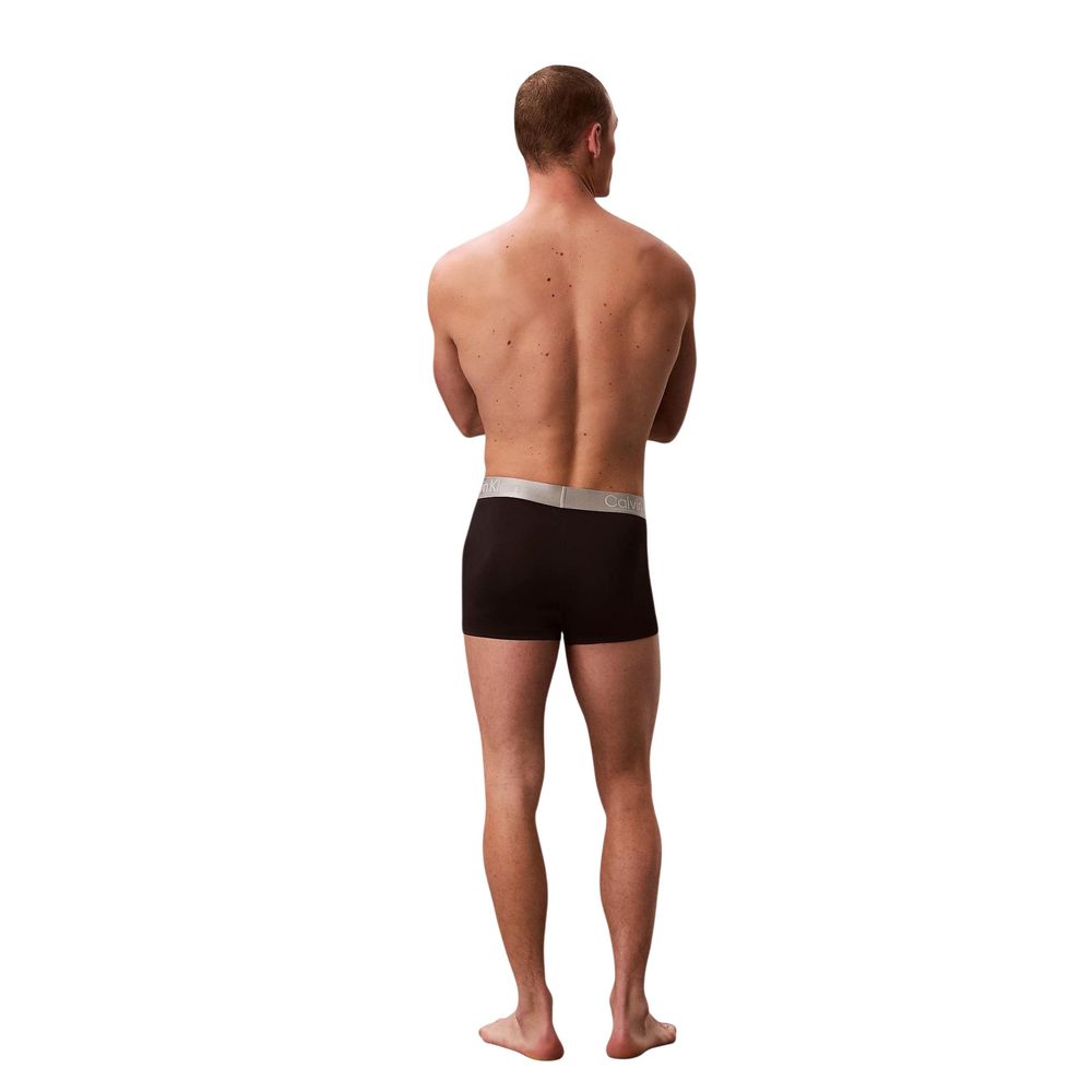 Calvin Klein Underwear Recycled Polyester Boxer Briefs in Black and White