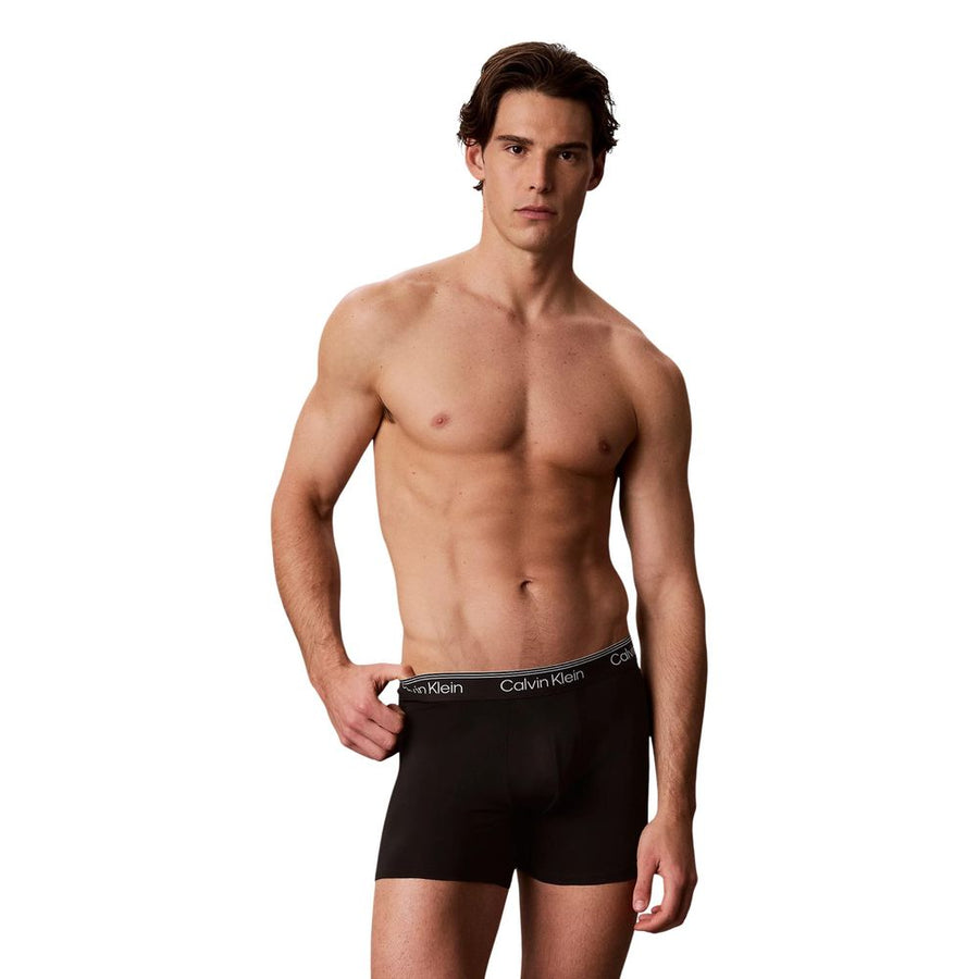 Calvin Klein Underwear Grey Recycled Polyester Boxer Briefs