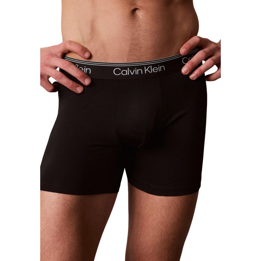 Calvin Klein Underwear Grey Recycled Polyester Boxer Briefs