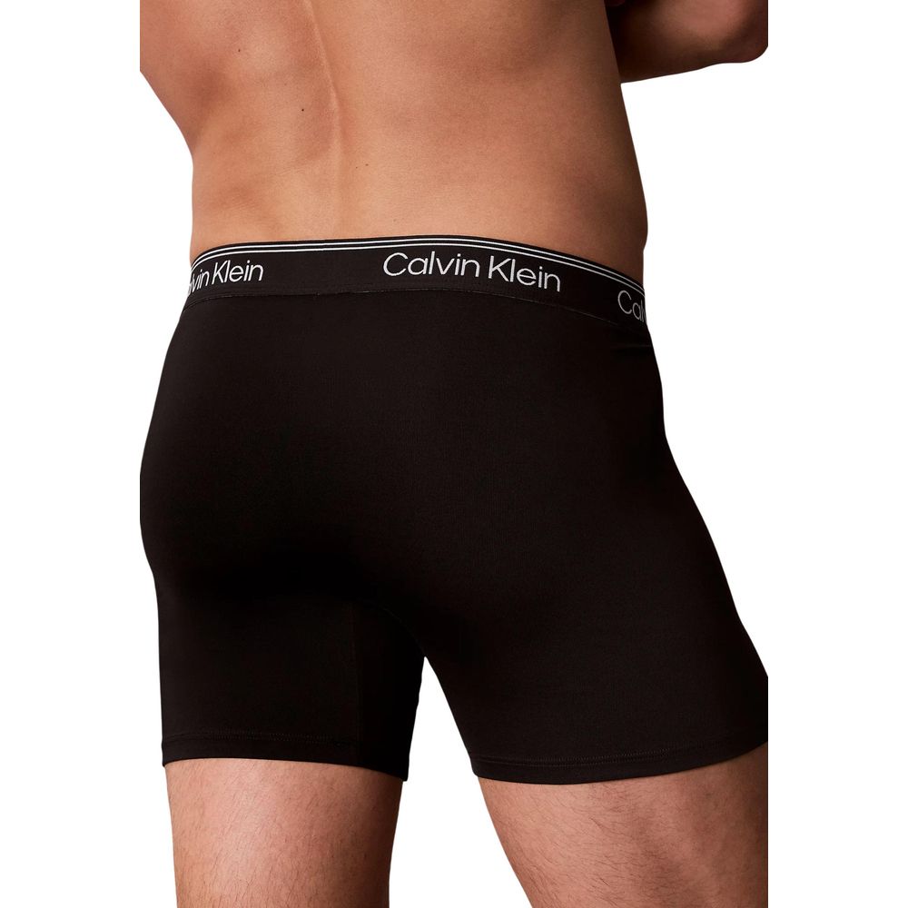 Calvin Klein Underwear Grey Recycled Polyester Boxer Briefs