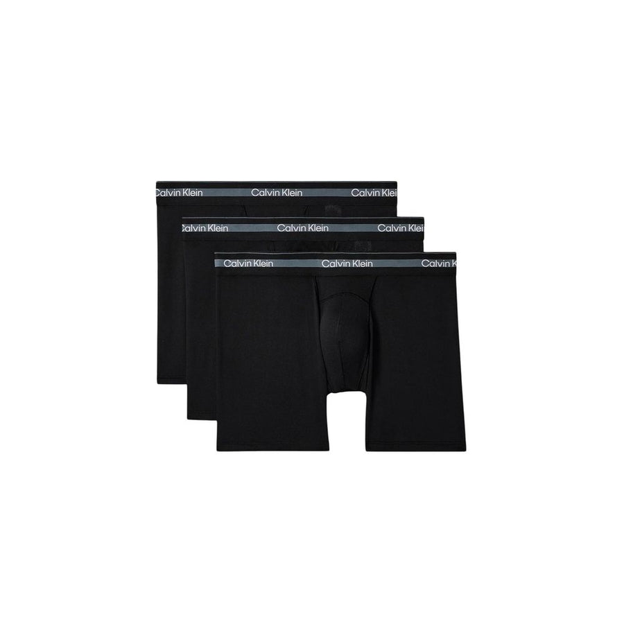 Calvin Klein Underwear Black Recycled Polyester Boxer Briefs