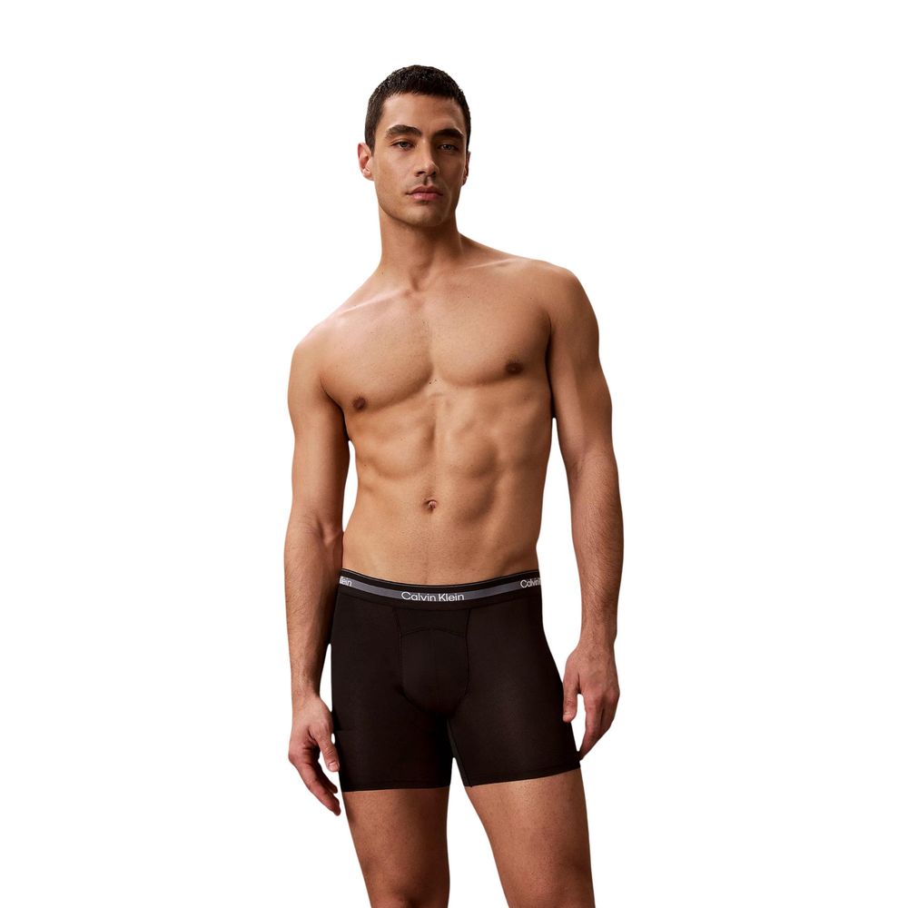 Calvin Klein Underwear Black Recycled Polyester Boxer Briefs