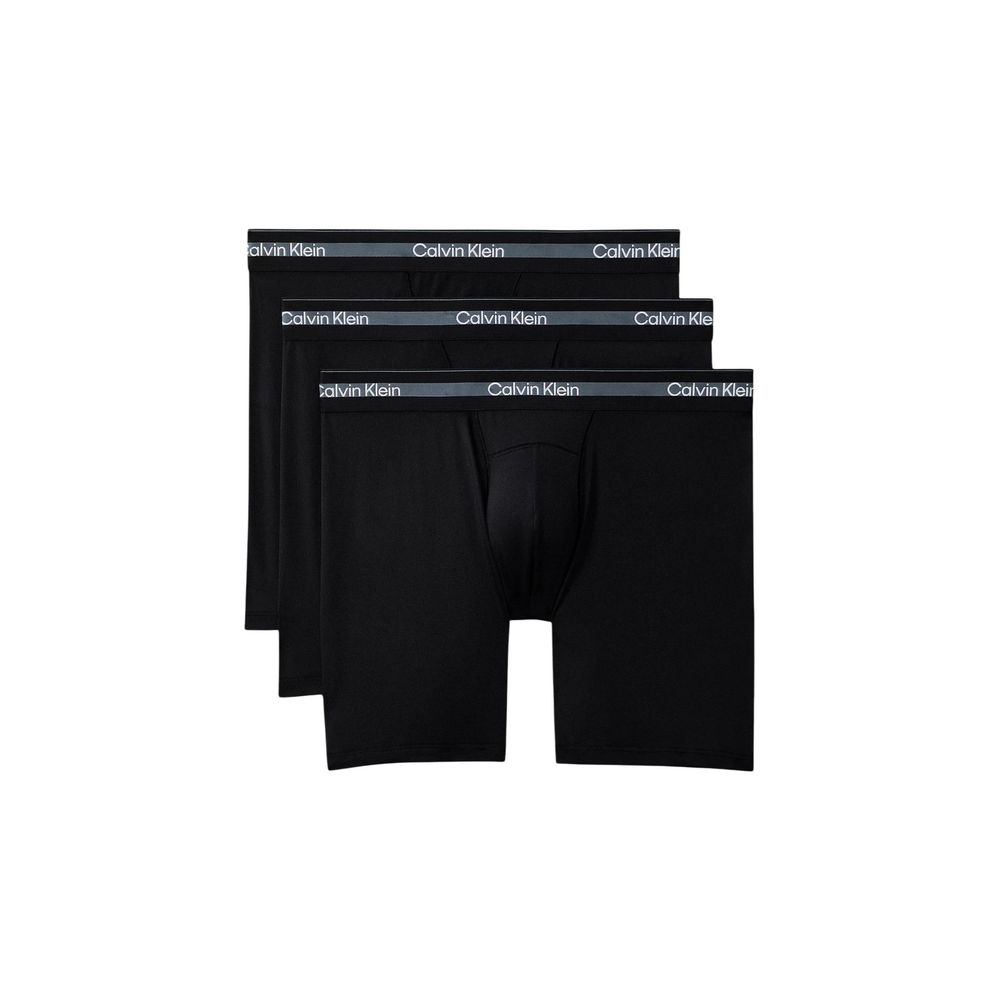 Calvin Klein Underwear Black Boxer Briefs in Recycled Polyester