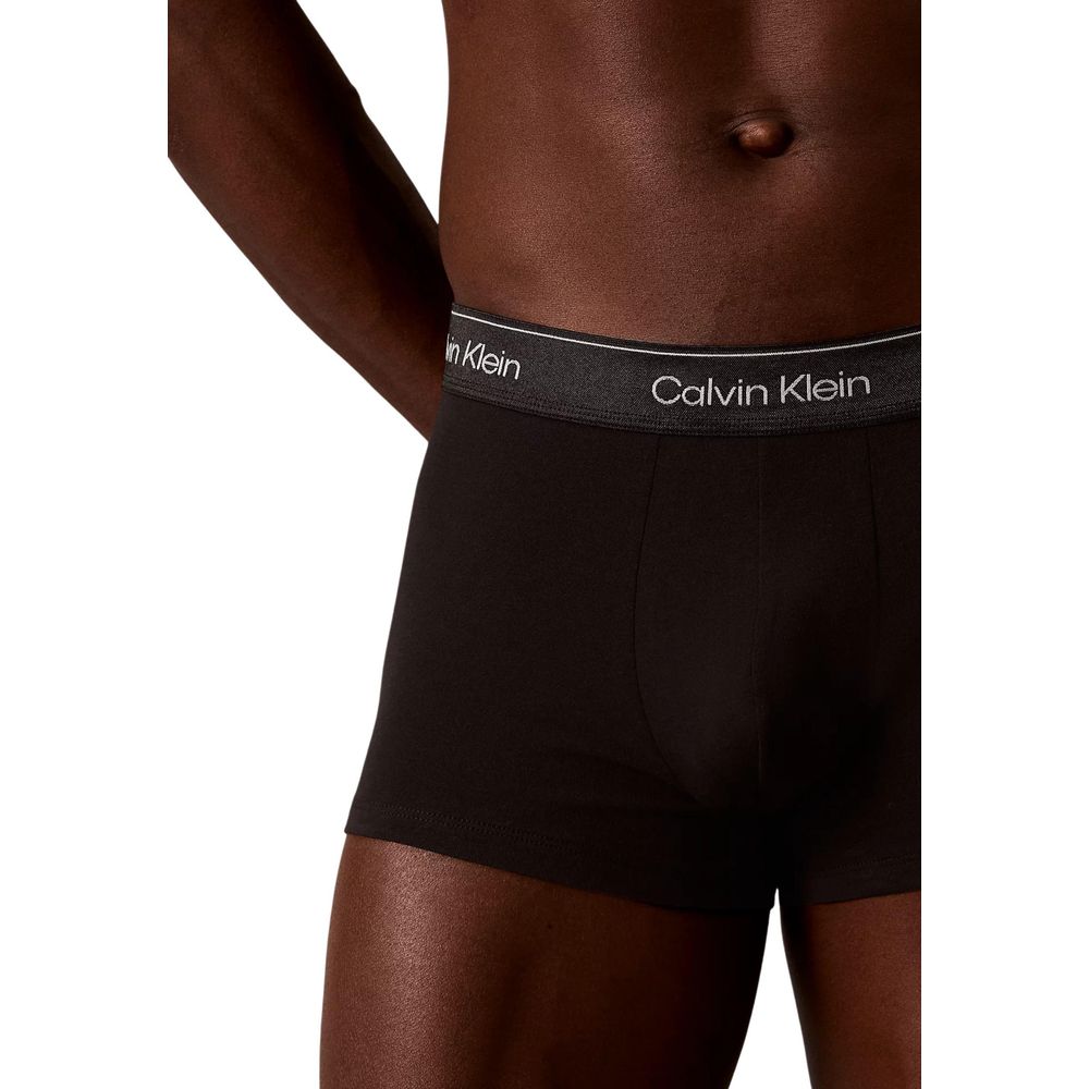 Calvin Klein Underwear Black Cotton Boxer Briefs