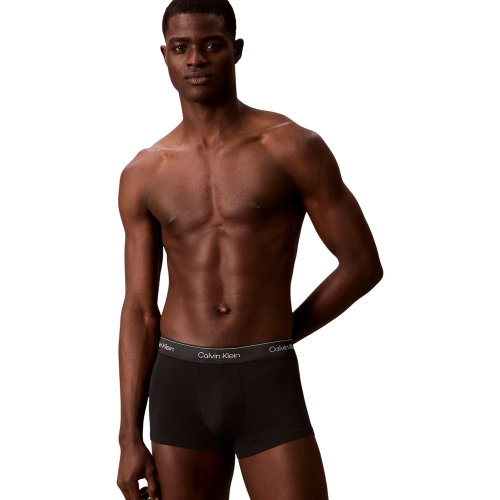 Calvin Klein Underwear Black Cotton Boxer Briefs