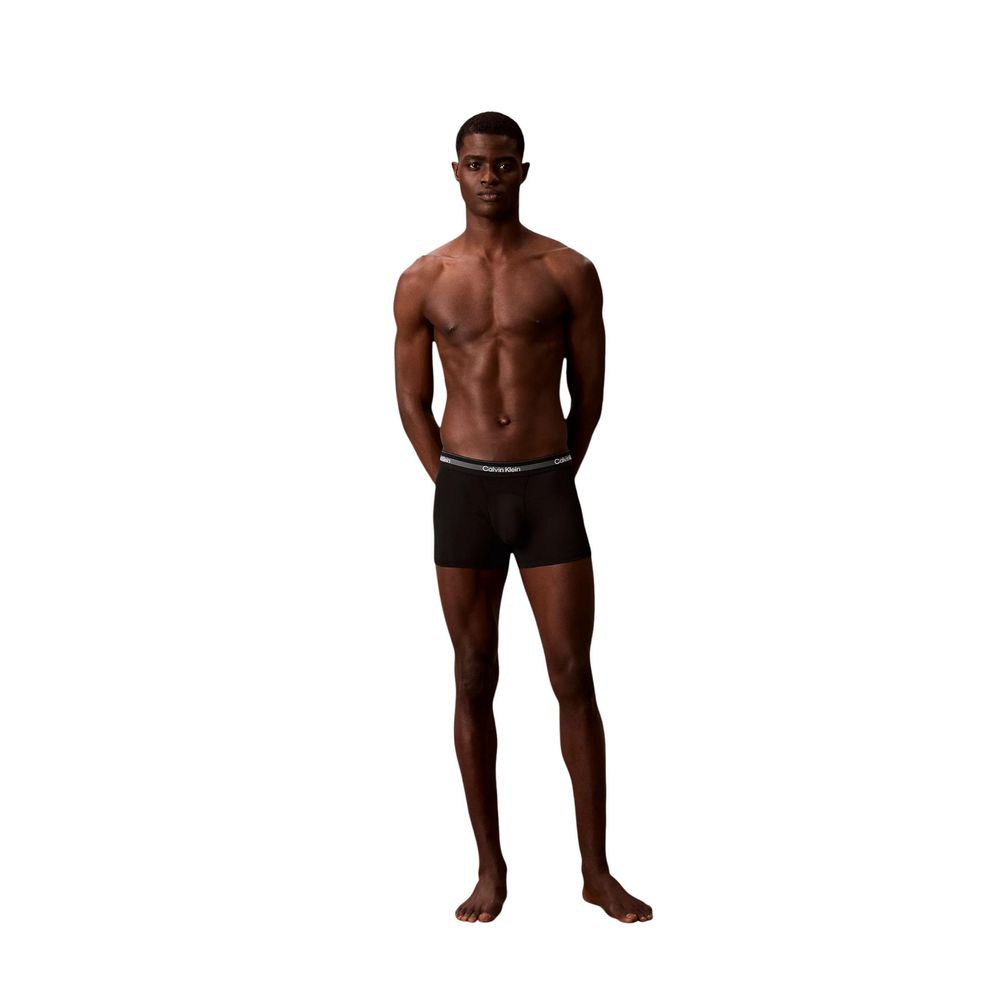 Calvin Klein Underwear Black Recycled Polyester Boxer Briefs