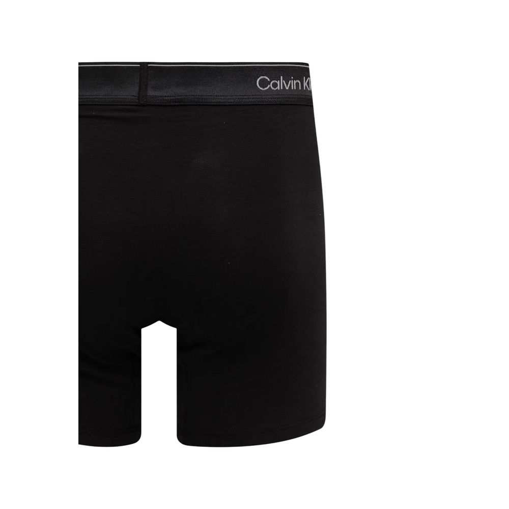Calvin Klein Underwear Black Cotton Boxer Briefs