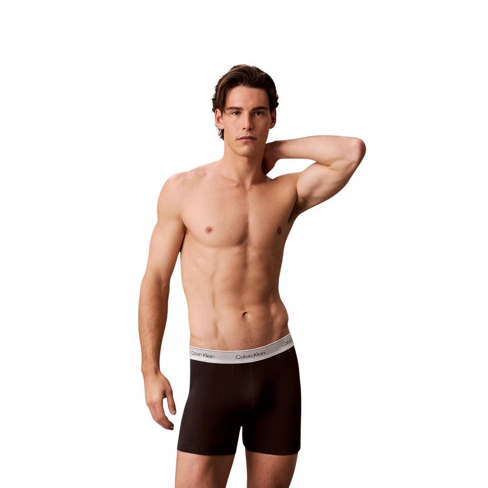 Calvin Klein Underwear Two-Tone Cotton Boxer Briefs