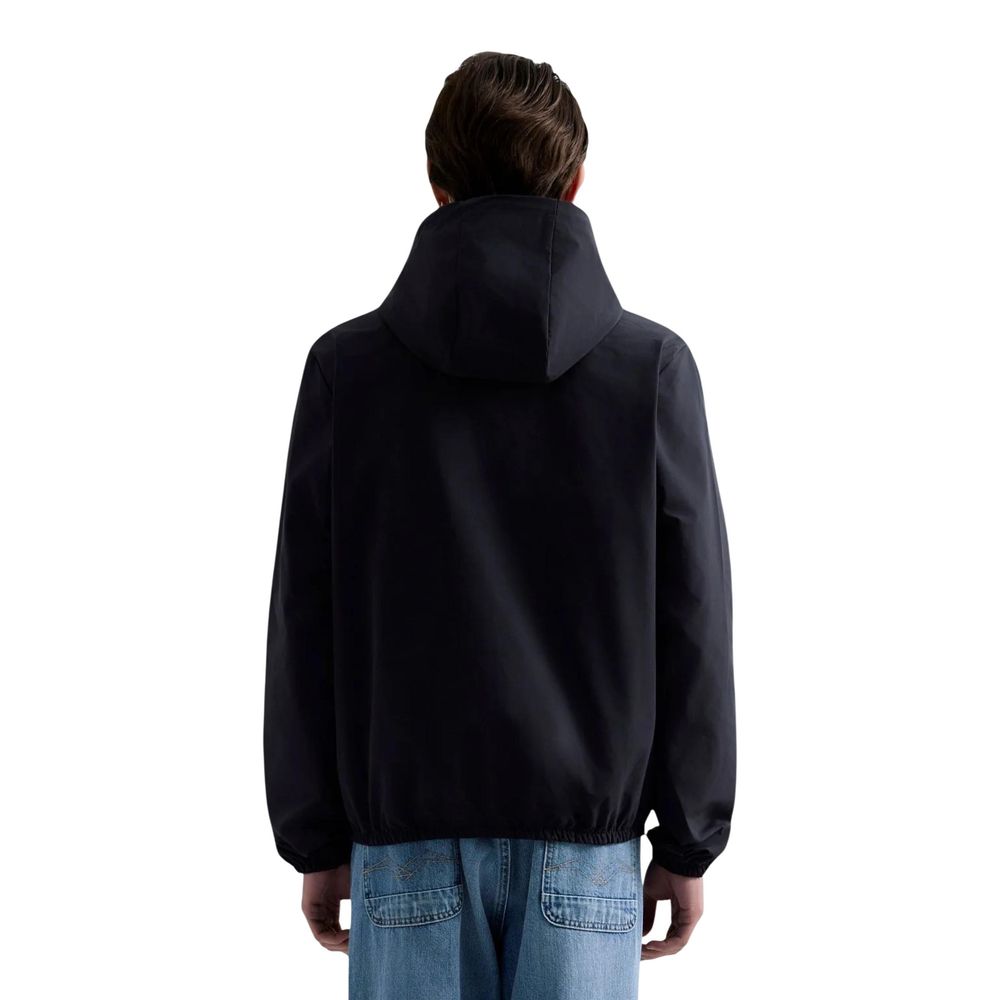 Replay Schwarze Shell-Jacke aus Polyester