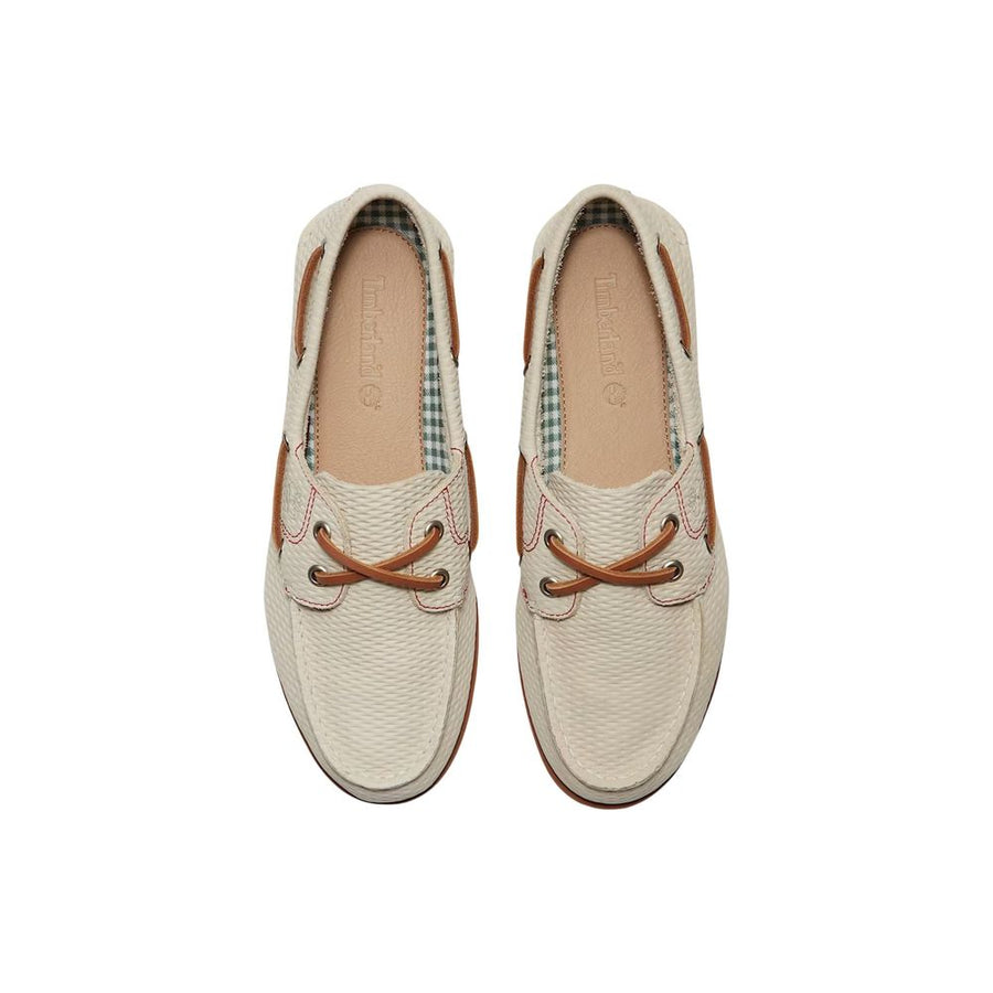 Timberland Beige Leather Platform Pumps