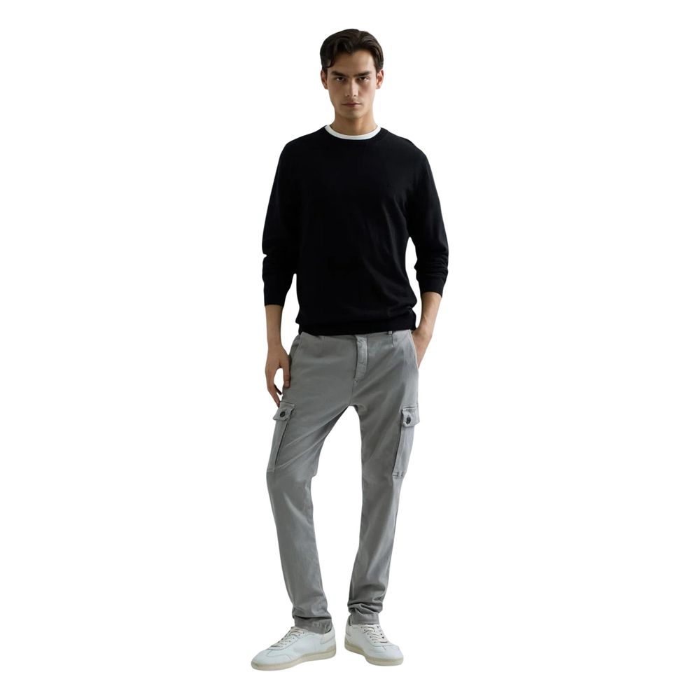 Replay Schwarzer Baumwoll-Sweatshirt
