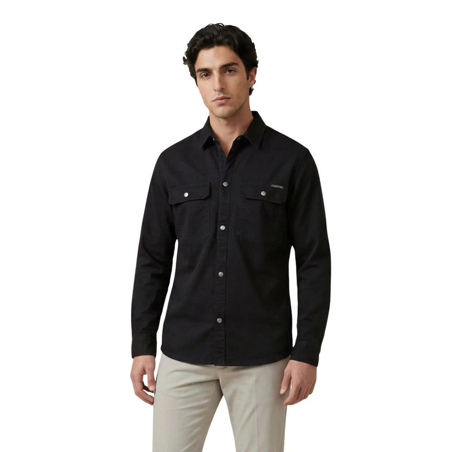 Calvin Klein Jeans Black Cotton Shirt
