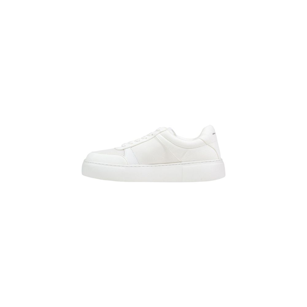 Armani Exchange White Polyamide Sneakers