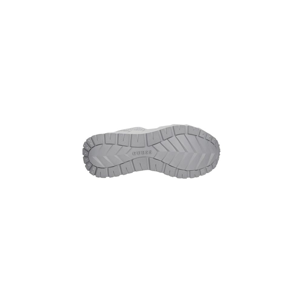 Guess Silver Chunky Polyester Sneakers