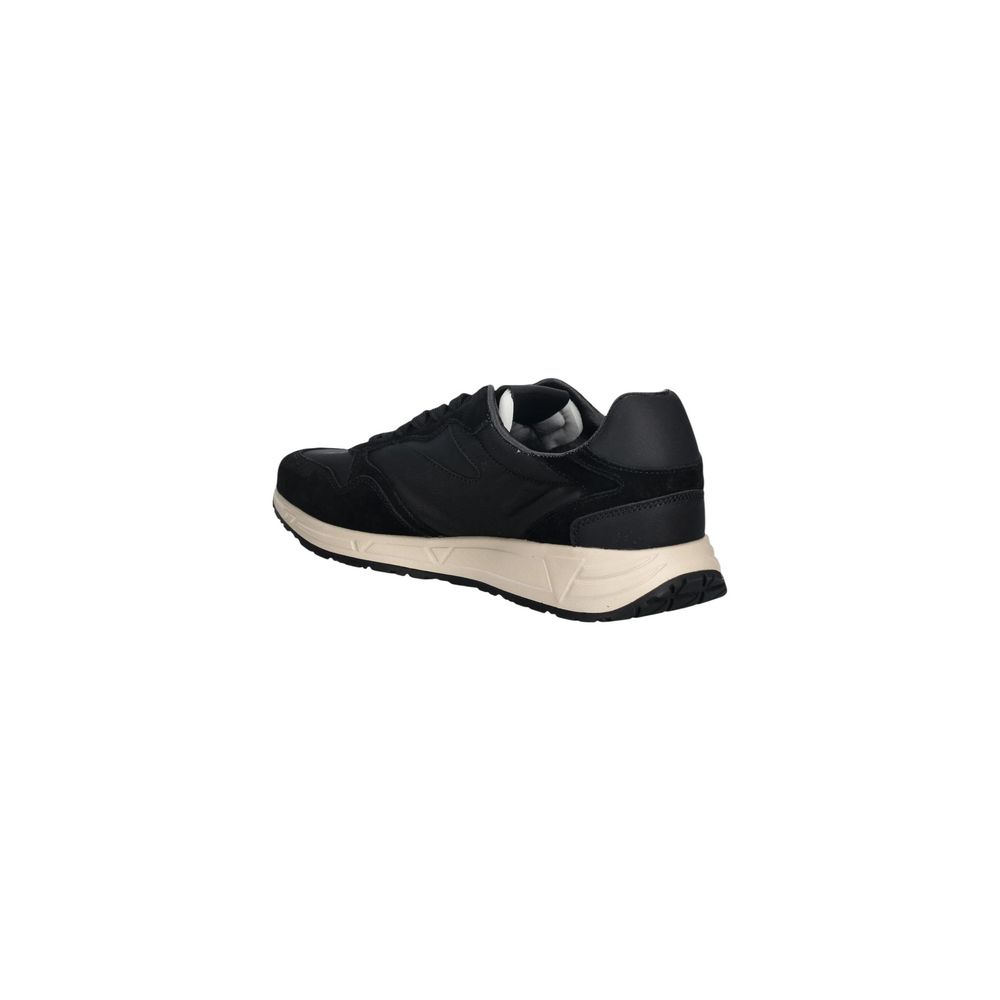 Guess Black Polyester Sneakers for Sporty Looks
