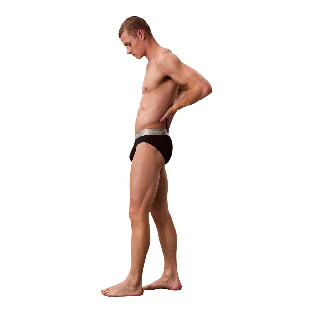 Calvin Klein Underwear Schwarze und weiße Slips aus recyceltem Polyester