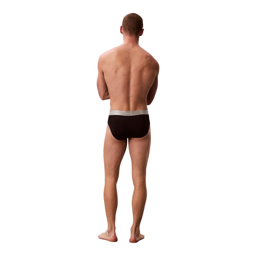 Calvin Klein Underwear Schwarze und weiße Slips aus recyceltem Polyester