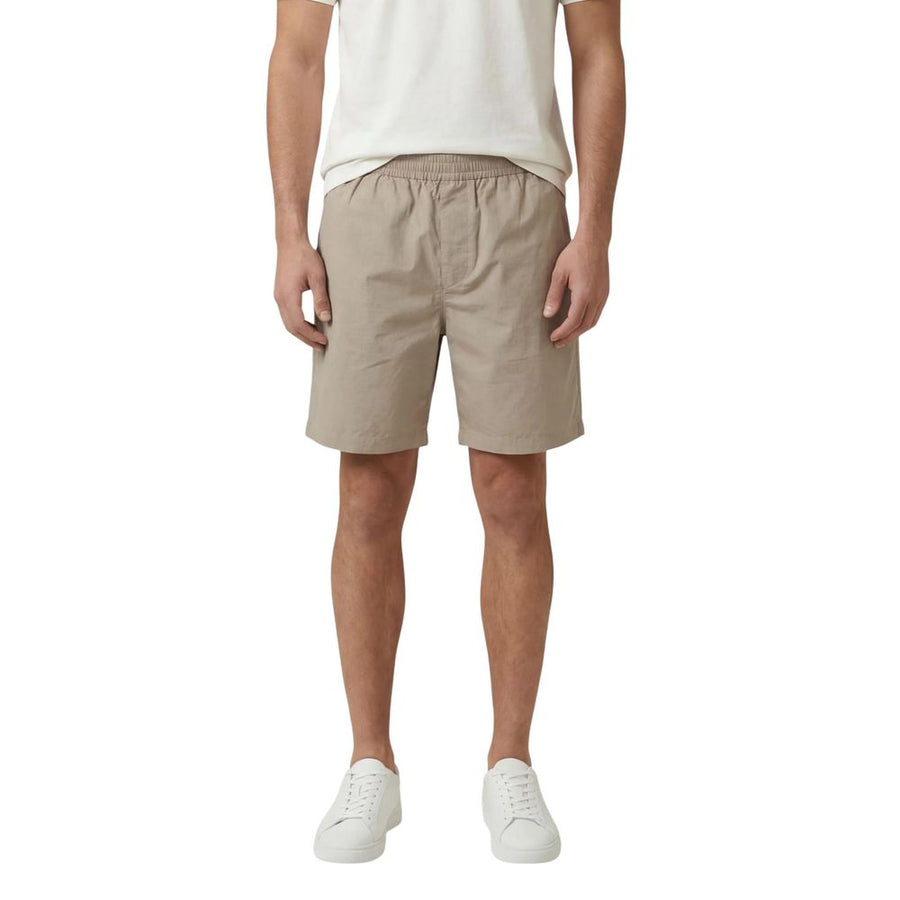 Armani Exchange Beige Cotton Knee-Length Shorts