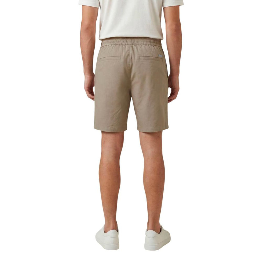 Armani Exchange Beige Cotton Knee-Length Shorts