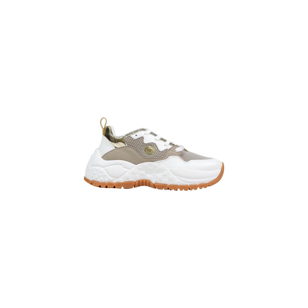 Armani Exchange Two-Tone Athletic Style Polyethylene Sneakers