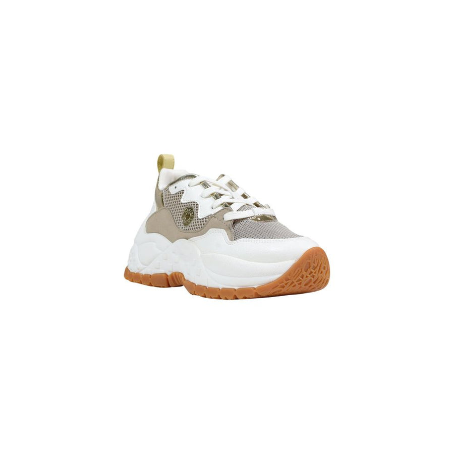 Armani Exchange Two-Tone Athletic Style Polyethylene Sneakers