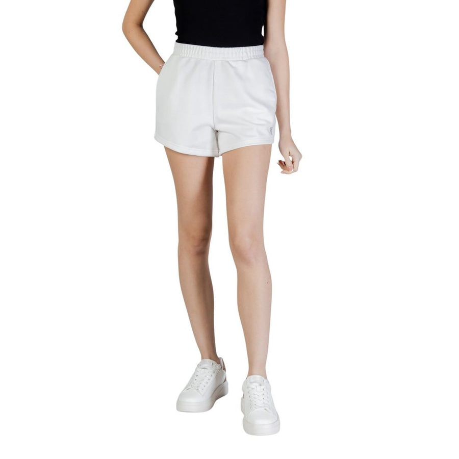 Guess Active White Polyester Shorts, short and mini