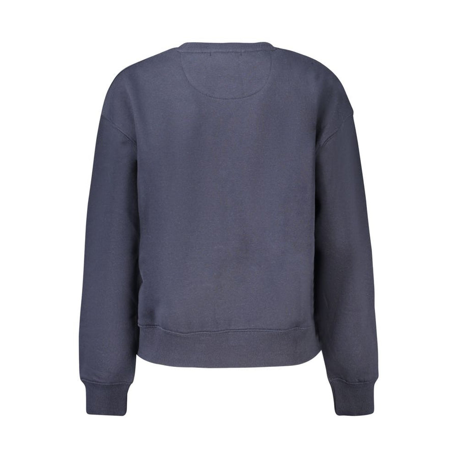 Pepe Jeans Women's Blue Cotton Sweatshirt