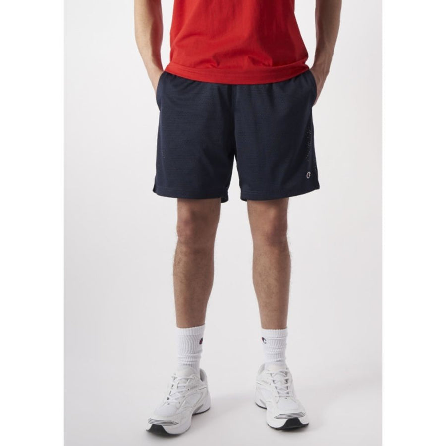 Champion Navy Polyester Bermuda Shorts