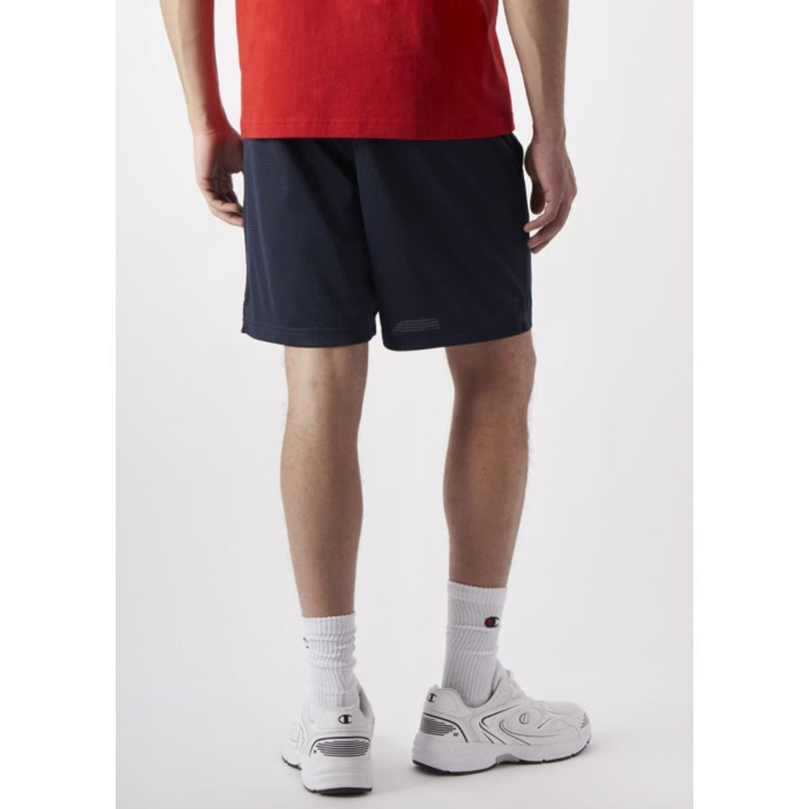 Champion Navy Polyester Bermuda Shorts