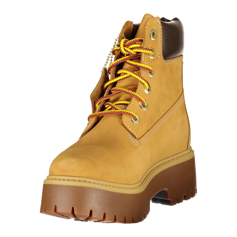 Timberland Brauner Leder Damenstiefel