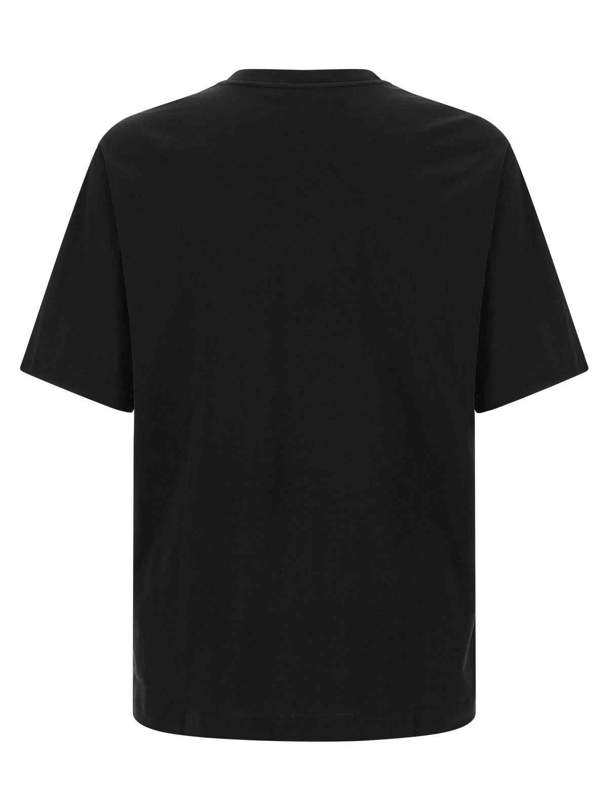 Dolce & Gabbana Schwarzes Baumwoll-T-Shirt