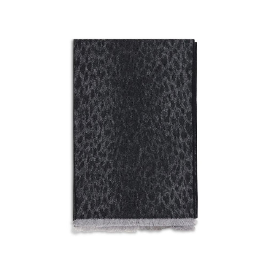 Gucci Grey Wool Scarf Oves Aries