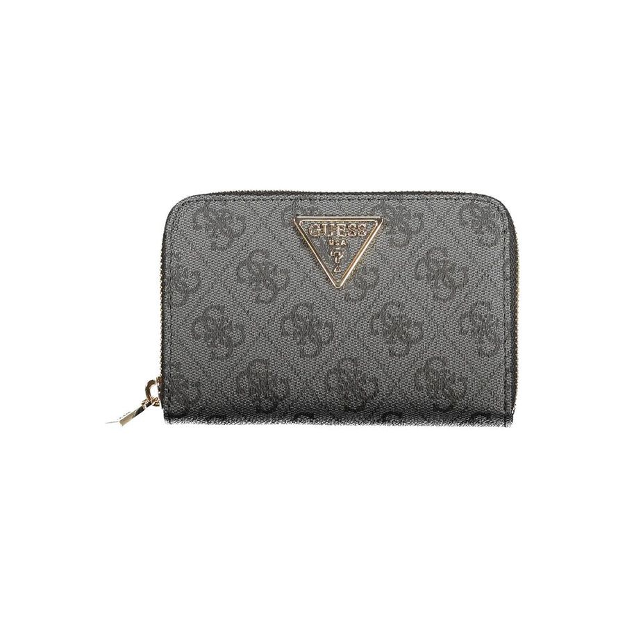 Guess Women's Black Polyurethane Wallet